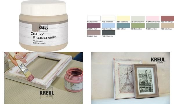 KREUL Kreidefarbe Chalky, Cream Cashmere, 150 ml (57602044)