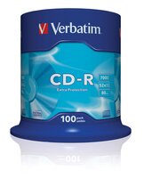 CD-R Rohlinge - 700MB/80Min, 52-fach/Spindel, Packung mit 100