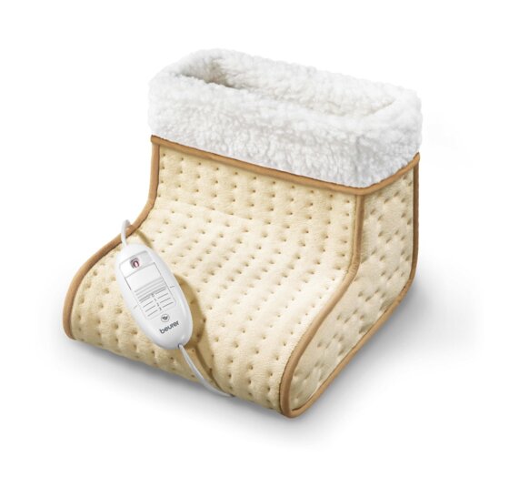Beurer FW 20 Cosy Fußwärmer, elektrische Fußheizung mit 3 Temperaturstufen und