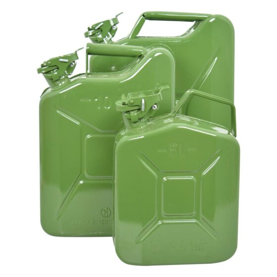 Carpoint Benzinkanister 20 L Metall Grün - 2