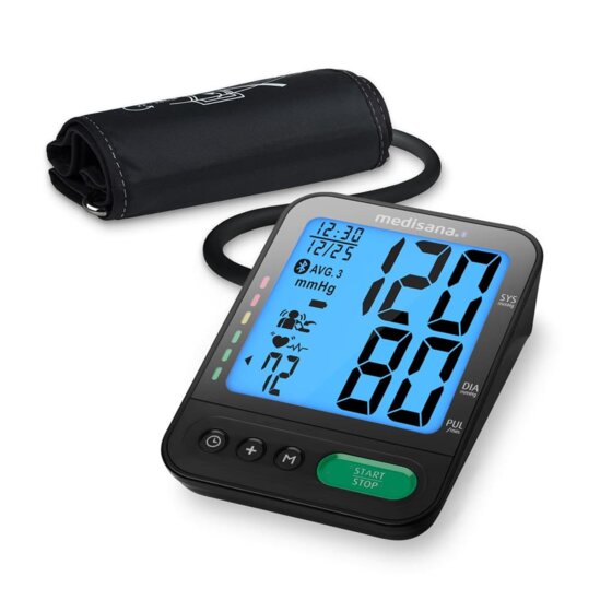 Medisana Oberarm-Blutdruckmessgerät BU 580 Connect Schwarz - 2