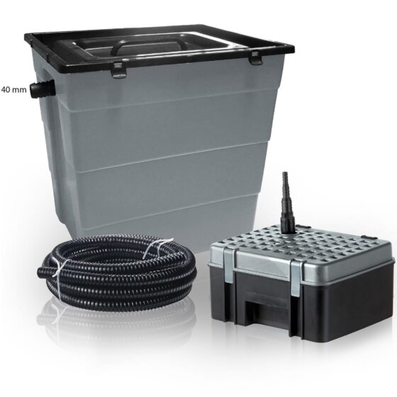 HEISSNER Schwerkraft-Filter-Set 1000 L/h - 1