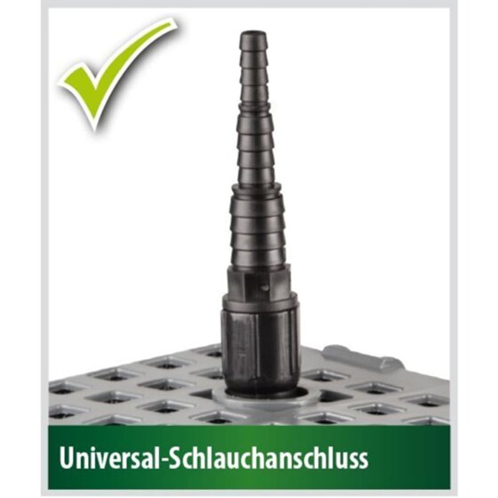 HEISSNER Schwerkraft-Filter-Set 1000 L/h - 3