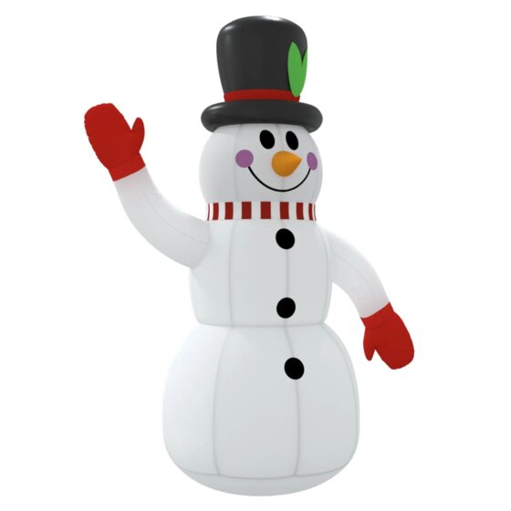 Aufblasbarer Schneemann mit LEDs 120 cm - 3