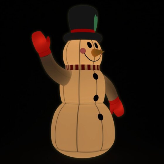 Aufblasbarer Schneemann mit LEDs 300 cm - 3