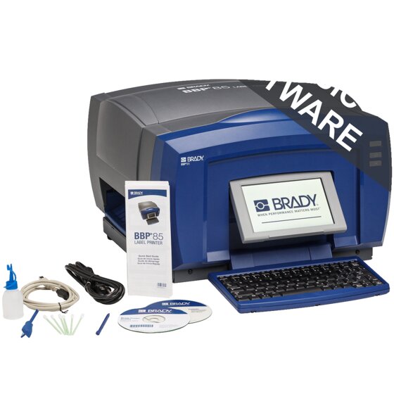 Brady Corporation Der BBP 85 Schilder- und Etikettendrucker ist ein Thermotransfer-Tischdrucker mit - 2