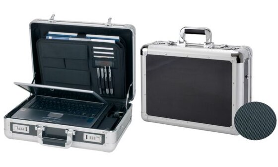 ALUMAXX Laptop-Attaché-Koffer "CARBON", Aluminium (5317516) - 2