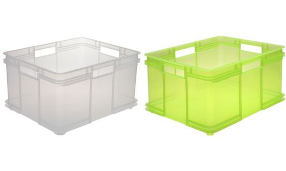 ok Aufbewahrungsbox Euro-Box XXL, 54 Liter, natur (6440028) - 2