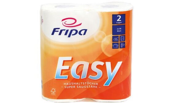 Fripa Küchenrolle Easy, 3-lagig, hochweiß (6470093)