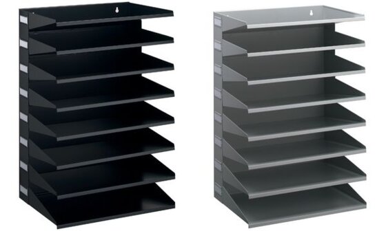 DURABLE Sortierstation Business, 8 Fächer, grau (9336110) - 2