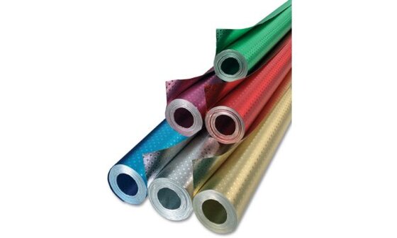 folia Alu-Bastelfolie "Sternchen", 500 mm x 10 m, gold (57905823) - 2