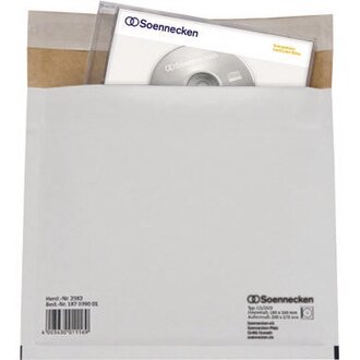 Soennecken CD/DVD Versandtasche 2382 hk Karton weiß - 2