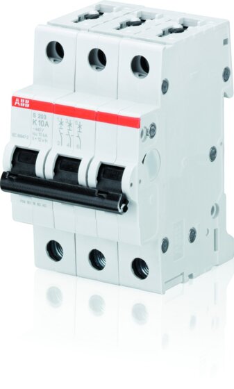 ABB ABB Leitungsschutzschalter B 25A 3p 400V S203-B25 6kA 3TE AC 50Hz IP20