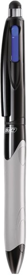 BIC Mehrfarbkugelschreiber 4 Colours STYLUS 926404 Touchpen