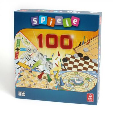 Spielesammlung 100 Spielm&ouml;glichkeiten, in St&uuml;lpschachtel G - 1