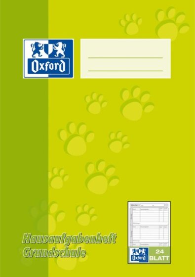 Oxford Hausaufgabenheft "Grundschule", DIN A5, 24 Blatt (5401563) - 3