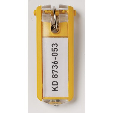 DURABLE Schlüsselanhänger KEY CLIP 7 x 2,9 x 1,2 cm (B x H x T) Kunststoff