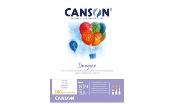 CANSON Skizzenblock Imagine, DIN A3, 200 g/qm (5290065)