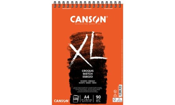 CANSON Skizzen- und Studienblock "XL", DIN A2, 90 g/qm (5787106)