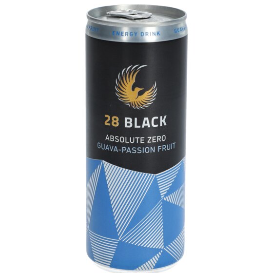 28 Black Absolute Zero Guava-Passion Fruit 250ml Inhalt: 250ml