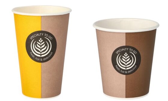 PAPSTAR Hartpapier-Kaffeebecher "Coffee To Go", 0,2 l (6414808) - 1