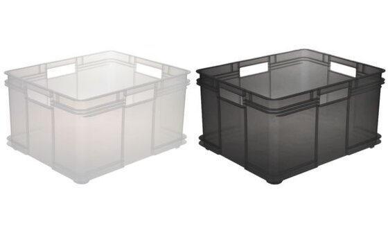 ok Aufbewahrungsbox Euro-Box XXL, 54 Liter, natur (6440028)