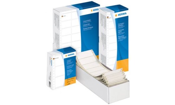 HERMA Computeretiketten endlos, 50,8 x 23 mm, 2-bahnig (6500389)