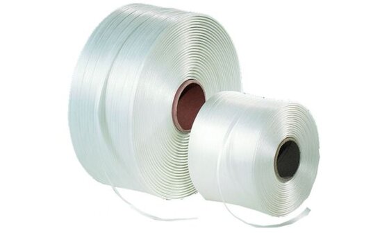 dm-folien Umreifungsband, aus PET, natur, (B)16 mm (8742521) - 1