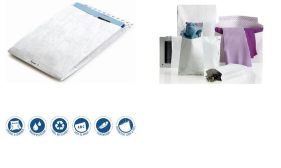 Tyvek Faltentasche B5, 55 g/qm, ohne Fenster, weiß (8776226)
