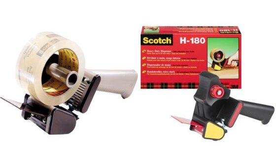 3M Handabroller für Verpackungsklebeband, low noise (9000150)