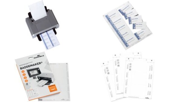 DURABLE Einsteckschilder für Namensschilder, 17 x 67 mm (9146102)