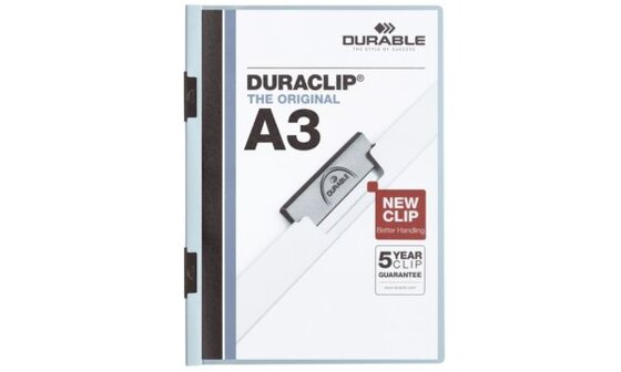 DURABLE Klemmhefter DURACLIP, DIN A3, blau (9221806)