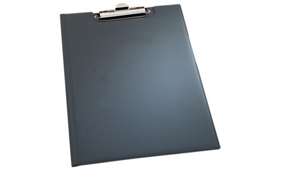 DURABLE Klemmbrett-Mappe, DIN A5, schwarz, aus Weichfolie (9235901)