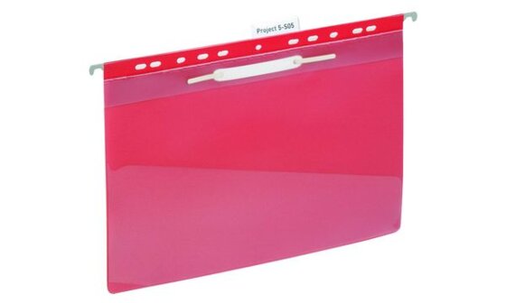 DURABLE Einhänge-Schnellhefter, DIN A4, rot (9256003)