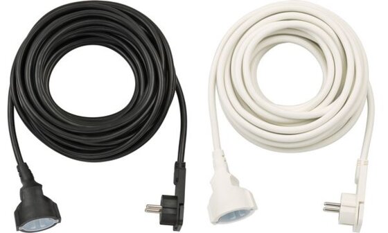brennenstuhl Verl&auml;ngerungskabel mit Winkel-Flachstecker (11271031)