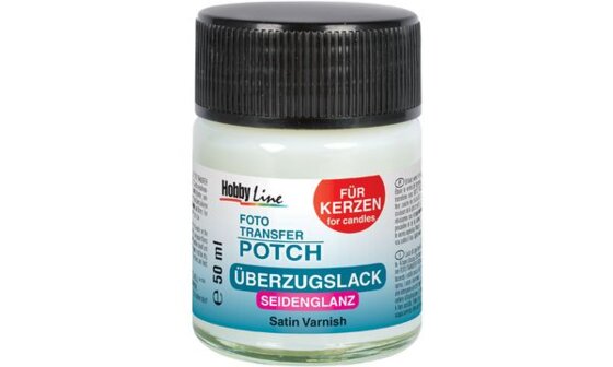KREUL Foto Transfer POTCH Überzugslack für Kerzen, 50 ml (57601740)