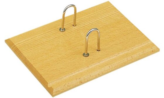JPC Sockel für Kalendarien, aus Holz, Bügel aus Metall (61031000) - 1