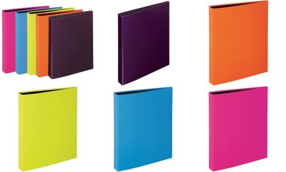 PAGNA Ringbuch "Trend Colours", 2-Bügel-Mechanik, dunkelrosa (62060134)