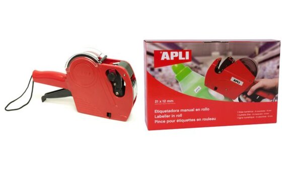agipa Preisauszeichner 101418, rot, 1-zeilig (66000100)