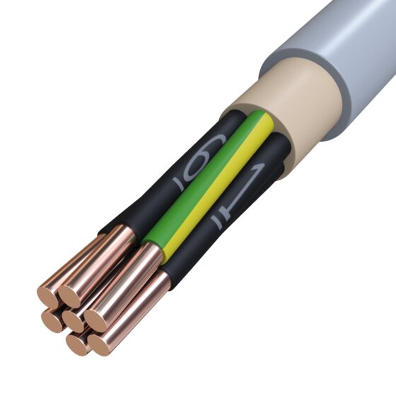 Mantelleitung 7x1,5 gr Eca hfr Cu NHXMH-J 7x1,5RE GR/TR500 TR500