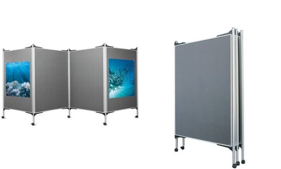 magnetoplan Präsentationswand mobil Set 2 (70000081) - 1