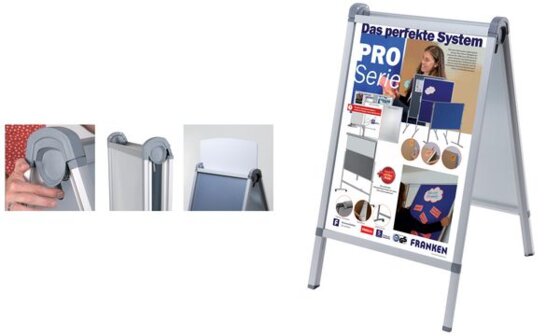FRANKEN Plakatständer "Outdoor PRO", DIN A1, 640 x 1.100 mm (70010534) - 1