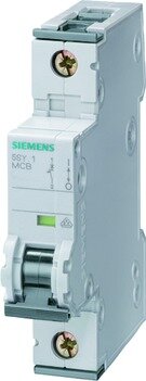 Siemens Leitungsschutzschalter B 13A 1p 5SY6113-6 400V 6kA 1TE UC 50Hz IP20