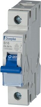 Leitungsschutzschalter DLS 6H B16-1 6kA - 3