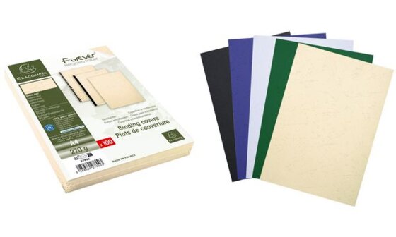 EXACOMPTA Einbanddeckel EVERCOVER, DIN A3, elfenbein (8702455)