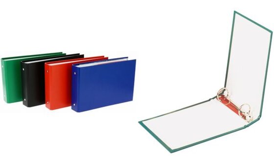 ELBA Ringbuch DIN A6 quer, Maße: (B)180 x (H)135 mm (335141300)