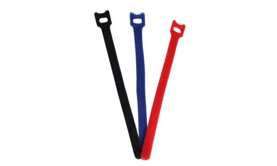 shiverpeaks BASIC-S Klett-Kabelbinder, 145 x 11 mm, farbig (22229216)