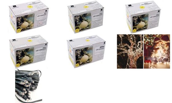 Jamasia LED-Lichterkette, grün, 300 Lichter, IP 44 (5318004)