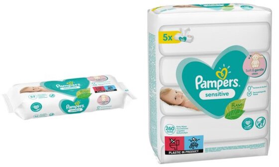 Pampers Feuchttücher Sensitive, Nachfüllpack (6430632)