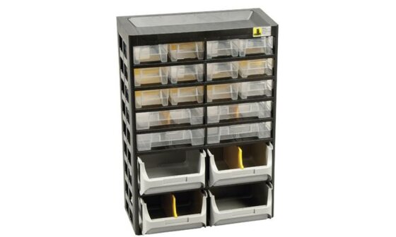 Allit Kleinteilemagazin VarioPlus Basic 34, 20 Fächer (71510300)